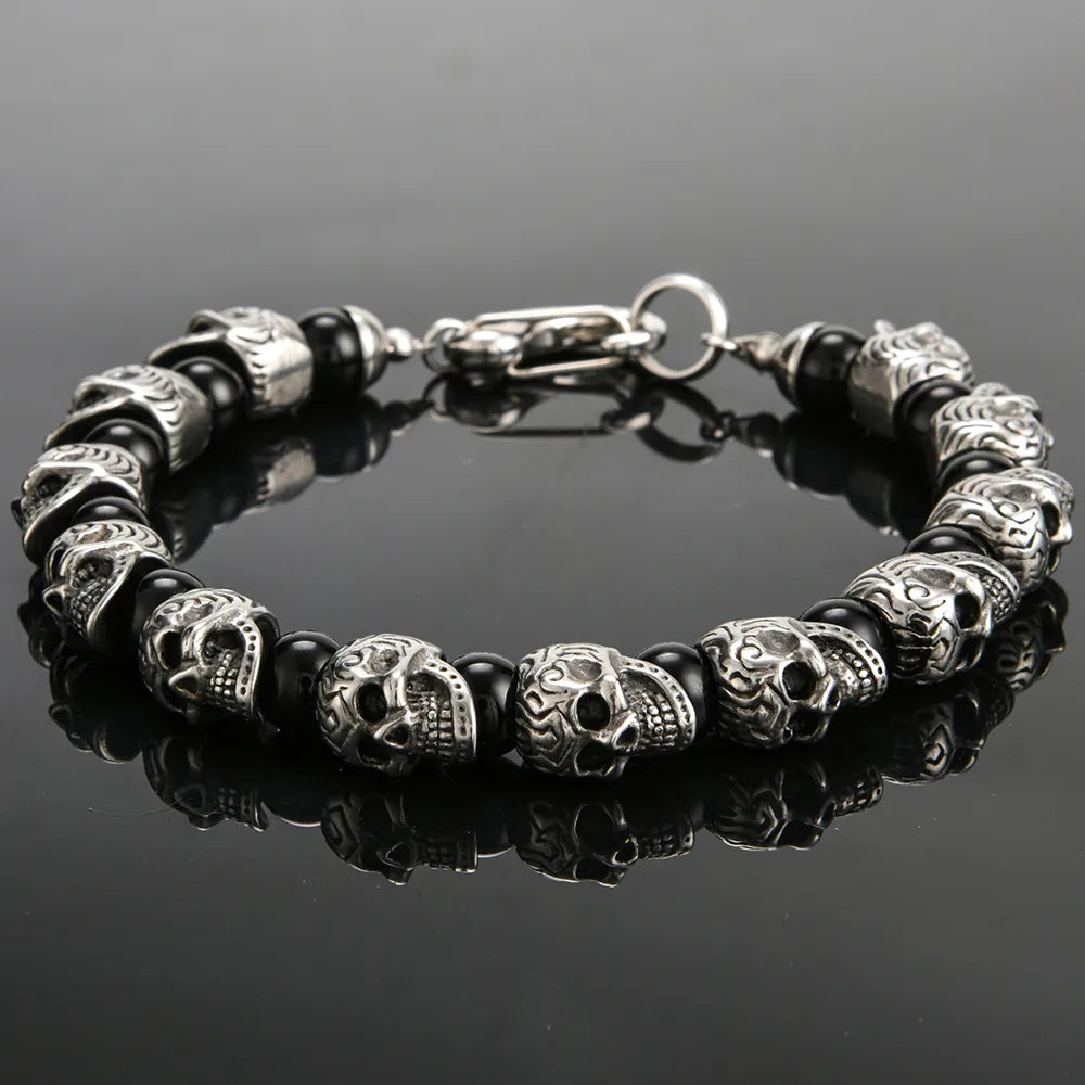 Skull Beads Bracelet