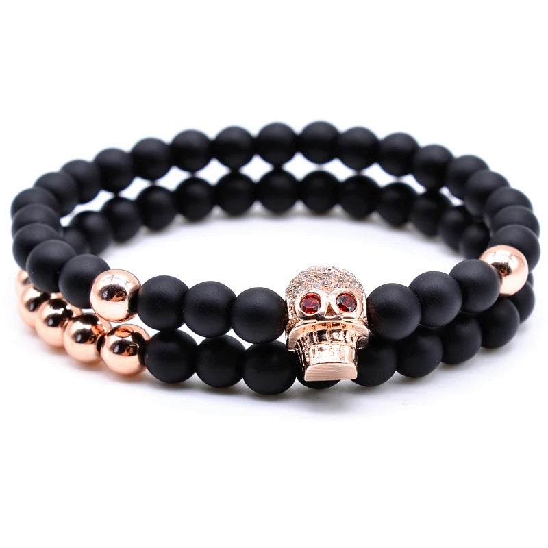 Royal Skull Skeleton Head Bracelets