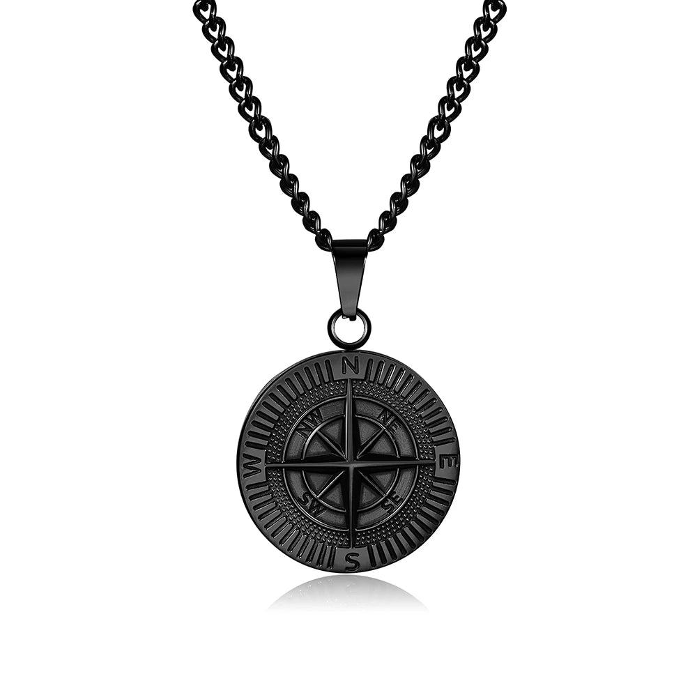 Travel Compass Necklace